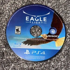 Sony PlayStation 4 PS4 VR Virtual Reality Eagle Flight Video Game Rated E Used S